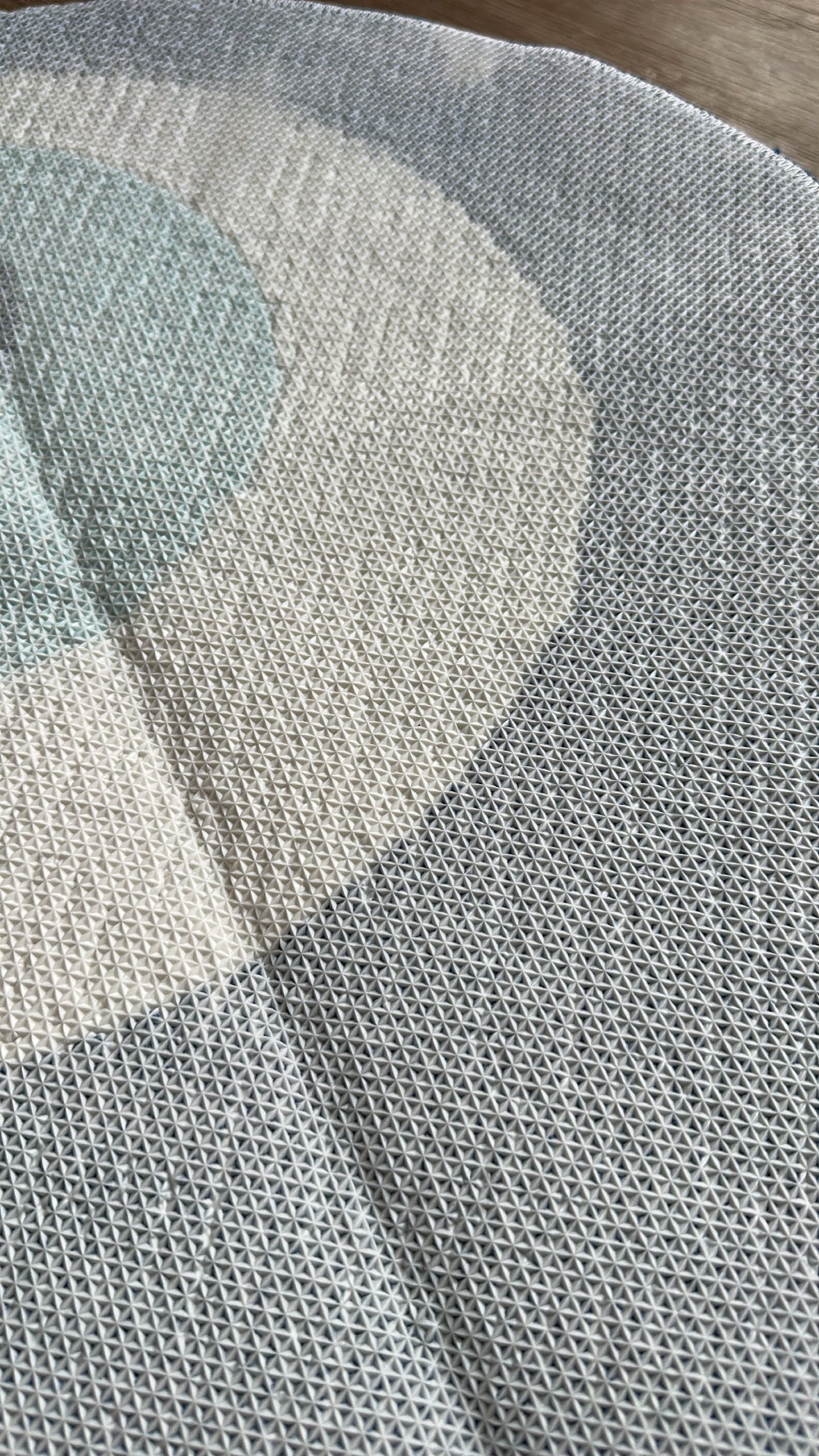 BLUE EYE TEPPICH - NOVEL Aaron Schröer-High Quality Custom Sneaker