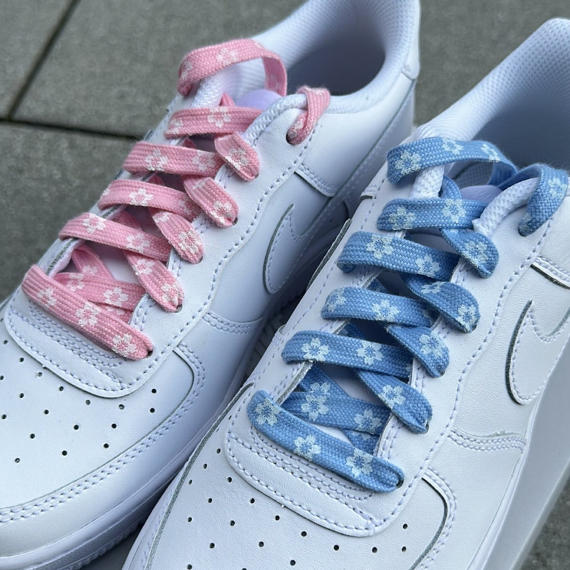 FLOWER SHOELACES (100cm) - NOVEL Aaron Schröer-High Quality Custom Sneaker