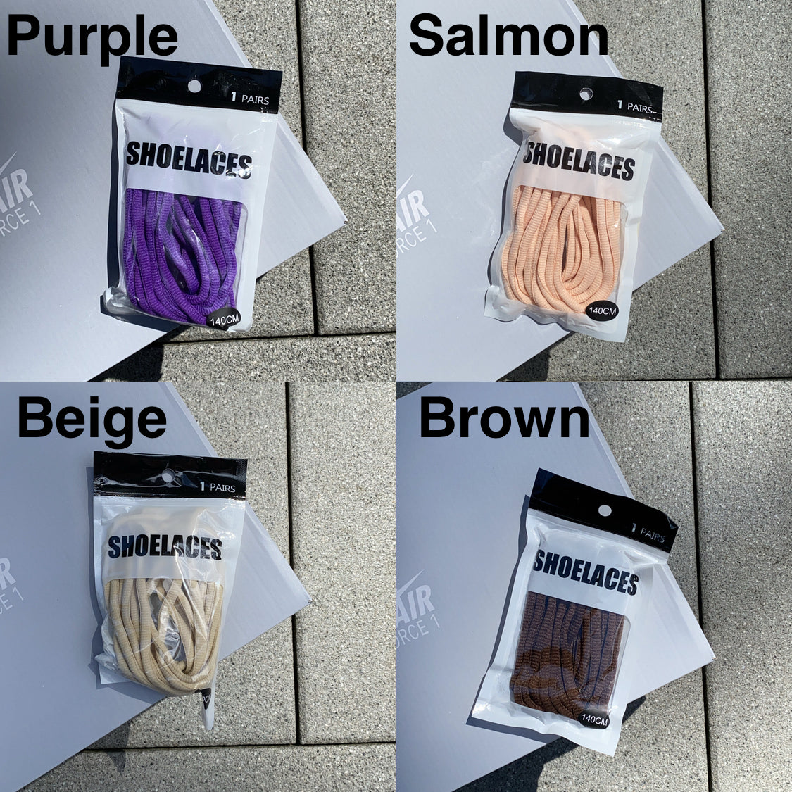 OVAL SHOELACES I 24 COLORS (mit Längen) - NOVEL Aaron Schröer-High Quality Custom Sneaker