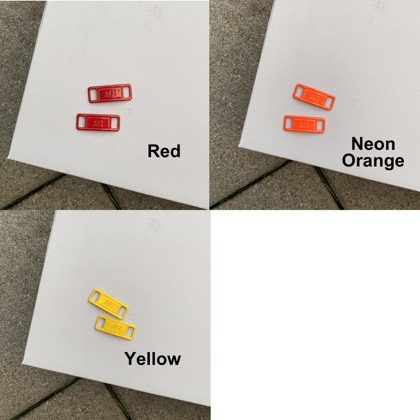 LETTERED METAL LACE TAGS - NOVEL Aaron Schröer-High Quality Custom Sneaker