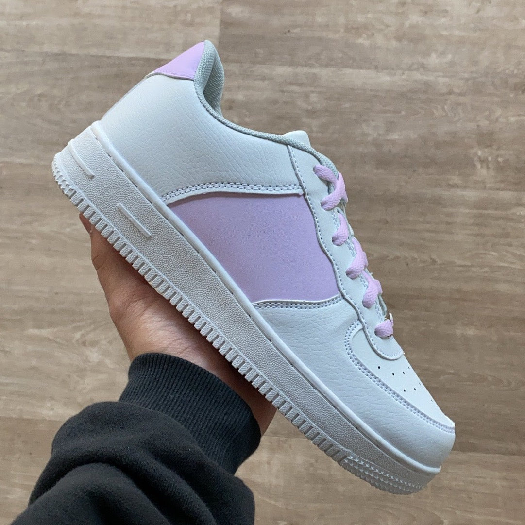 PURPLE PASTEL SHOES - NOVEL Aaron Schröer-High Quality Custom Sneaker
