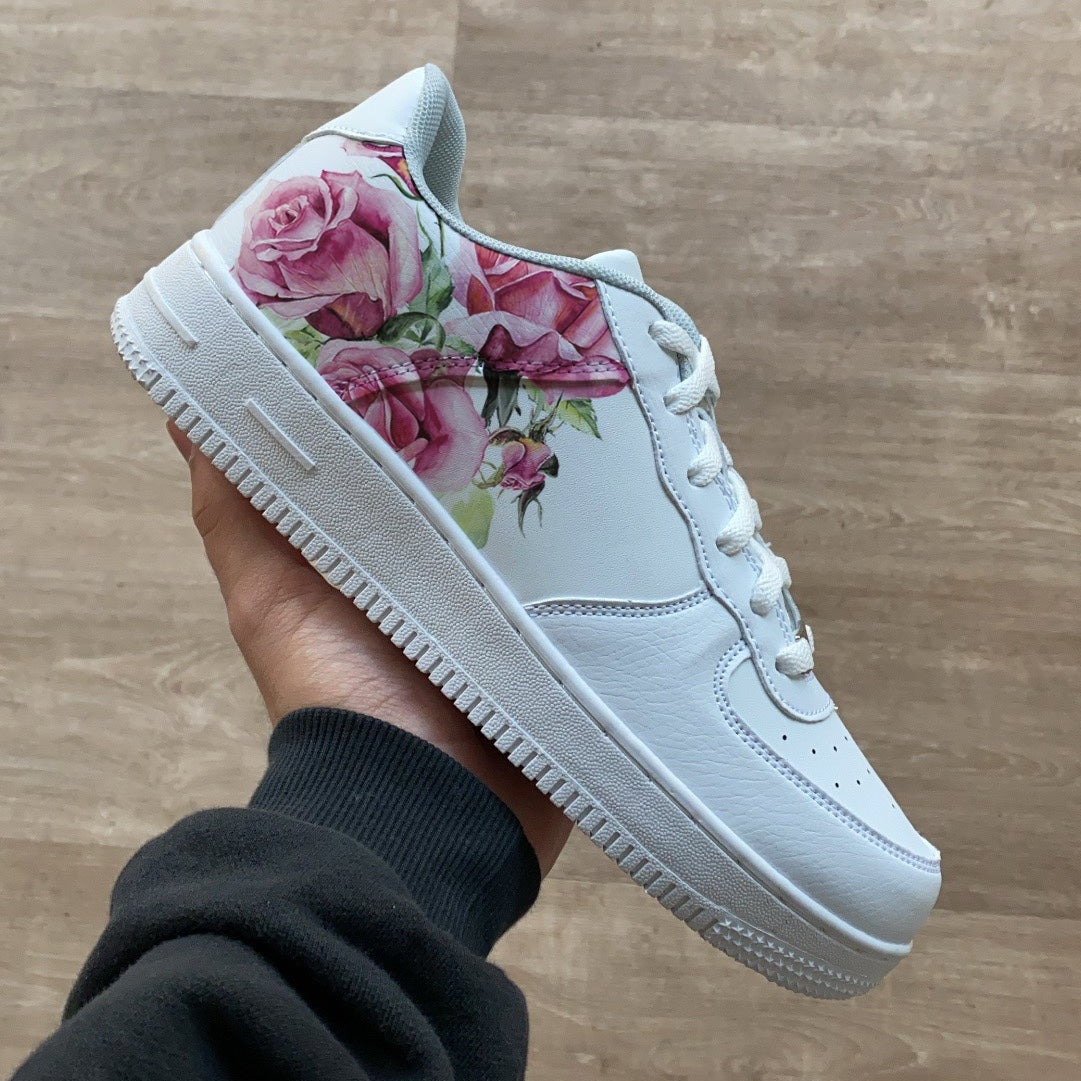 ROSE DESIGN SHOES (unbranded) - NOVEL Aaron Schröer-High Quality Custom Sneaker