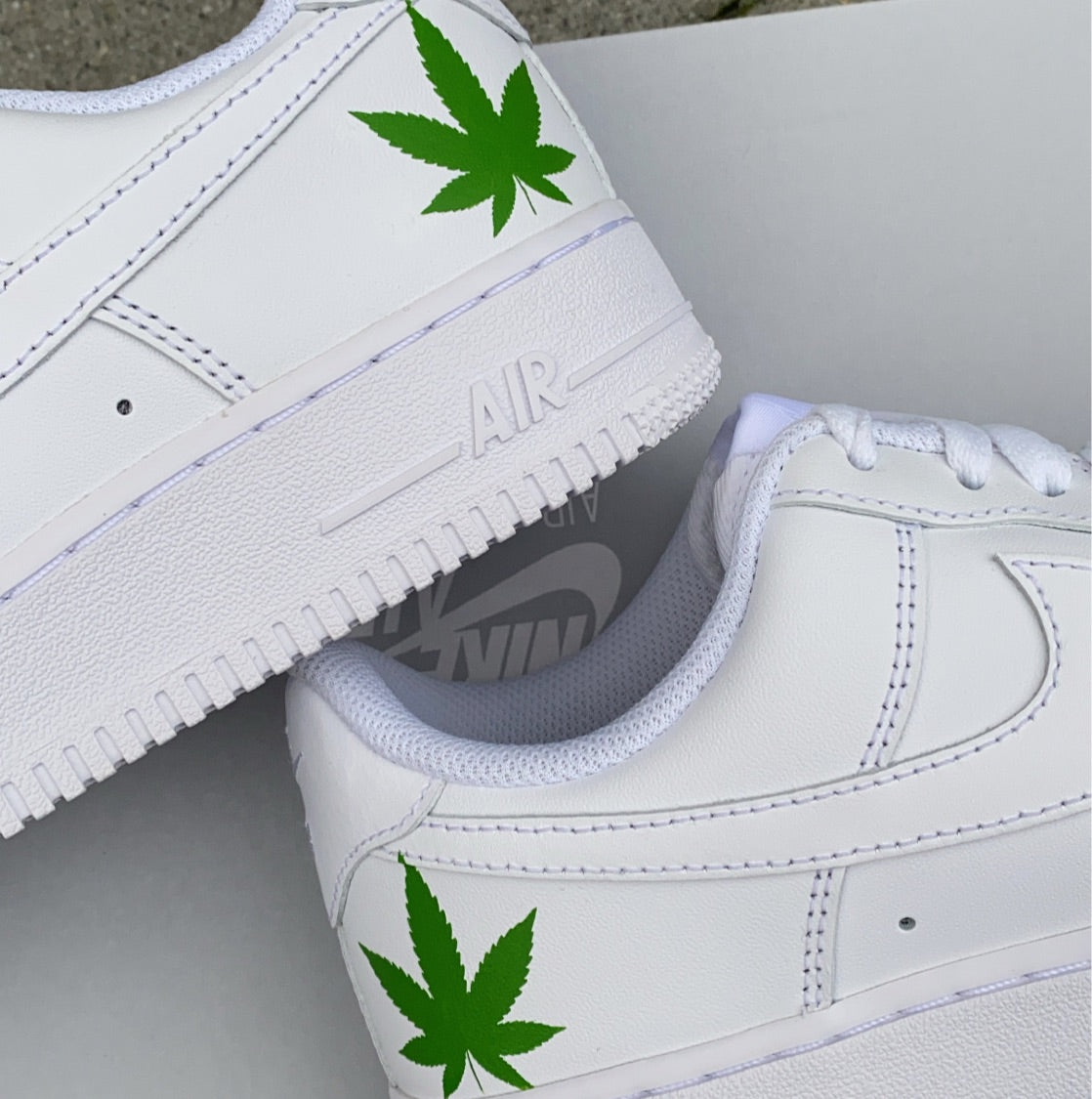 PLANT NIKE AIR FORCE 1 - NOVEL Aaron Schröer-High Quality Custom Sneaker