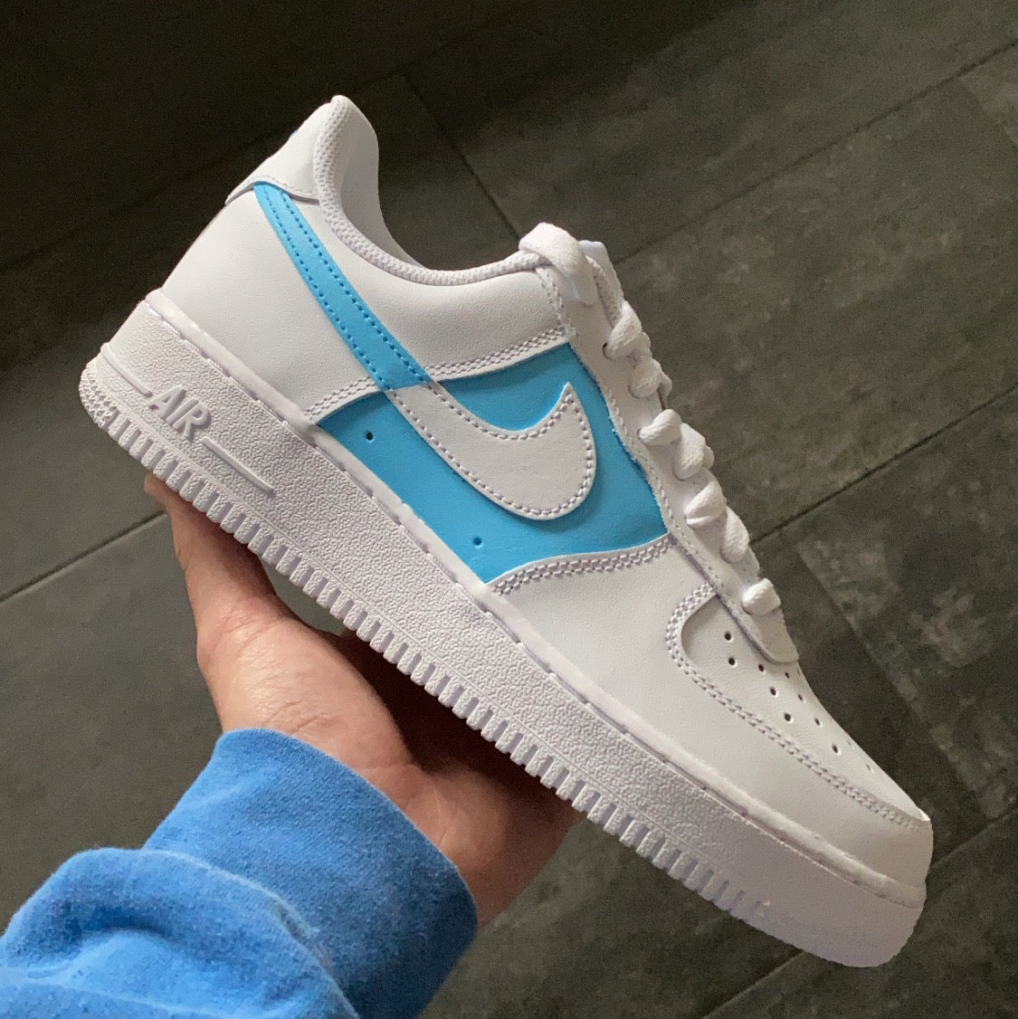 BROKEN SWOOSH NIKE AIR FORCE 1 - NOVEL Aaron Schröer-High Quality Custom Sneaker