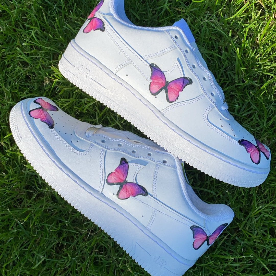 womens air force 1 butterfly