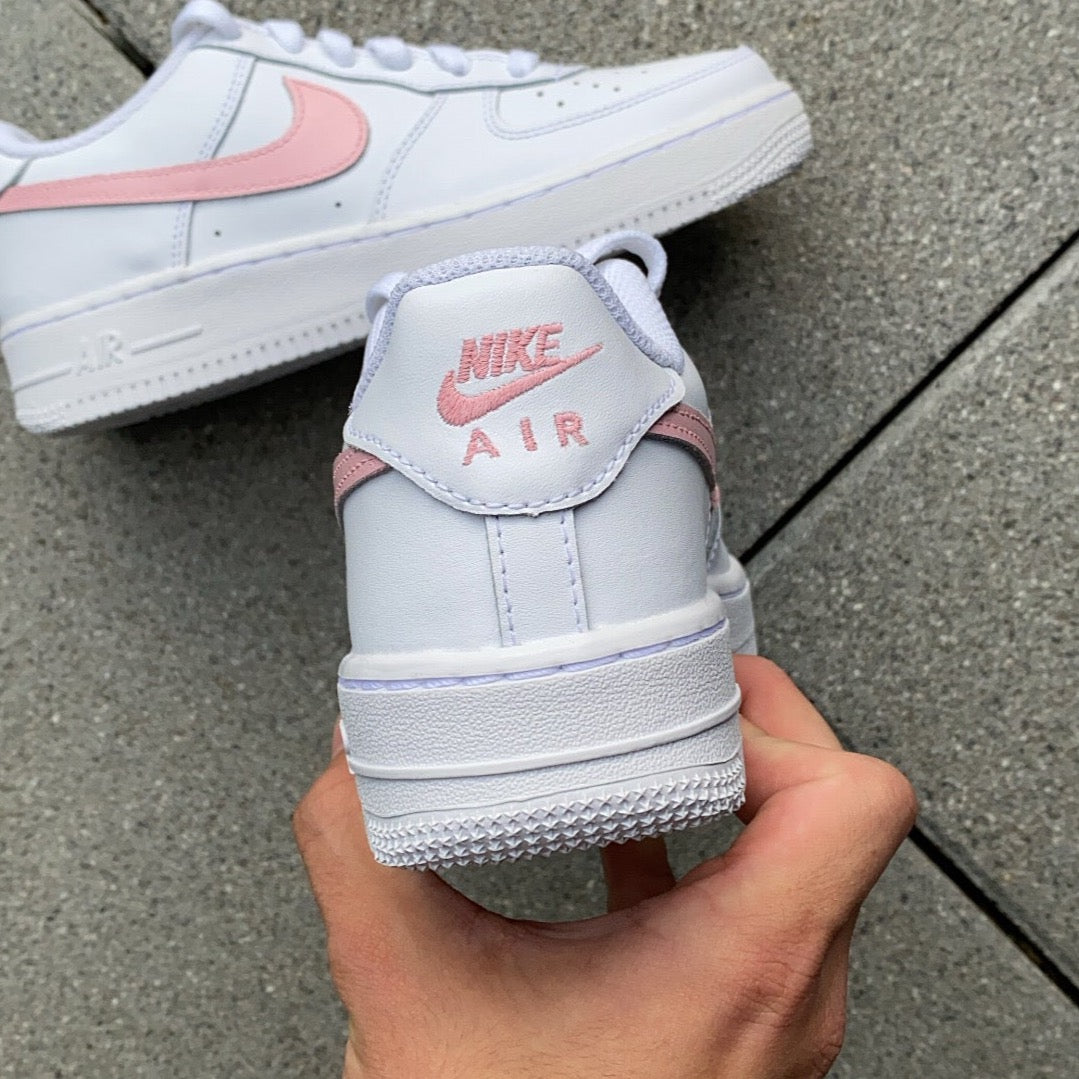 PINK PASTEL NIKE AIR FORCE 1 - NOVEL Aaron Schröer-High Quality Custom Sneaker