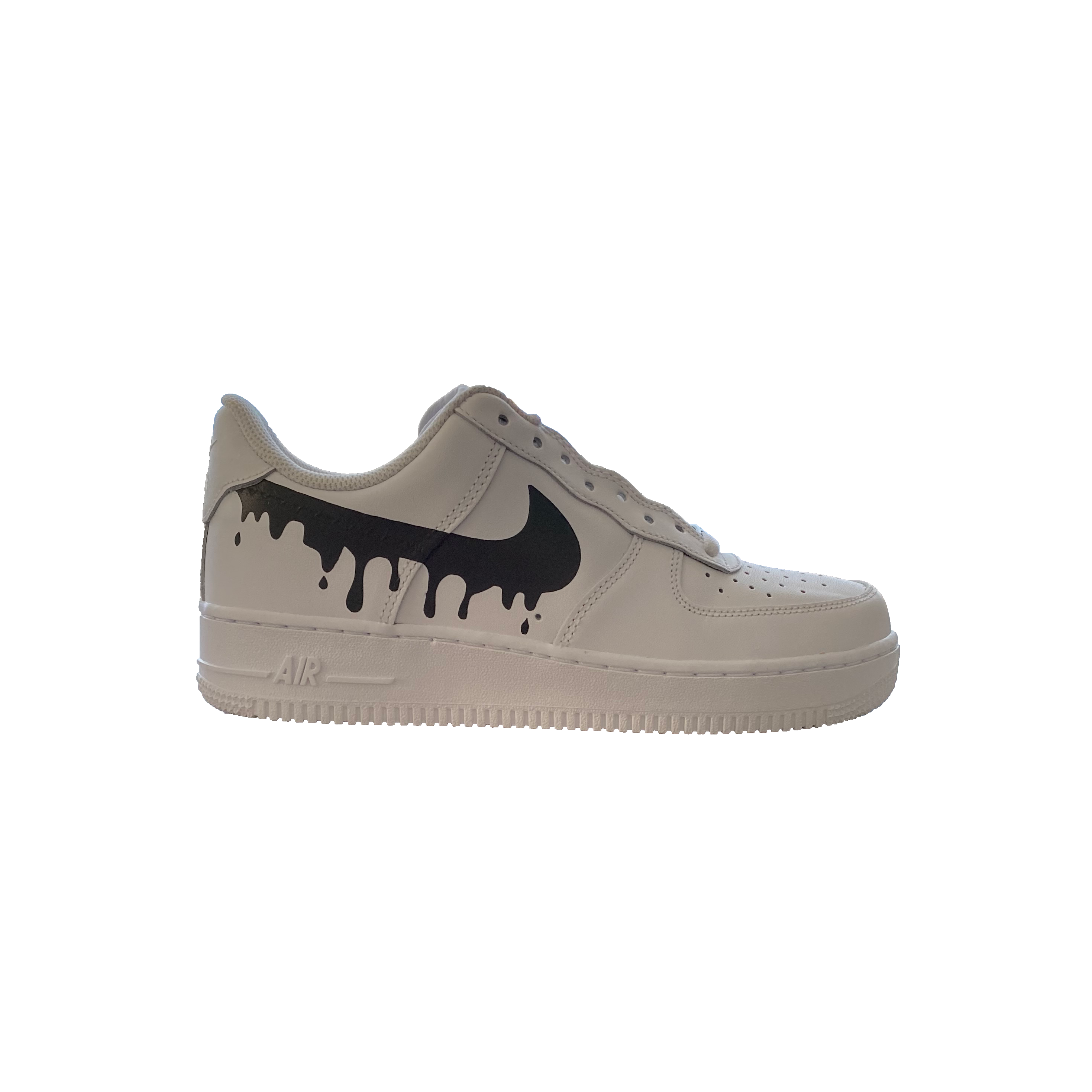 Nike air force dripping swoosh hotsell