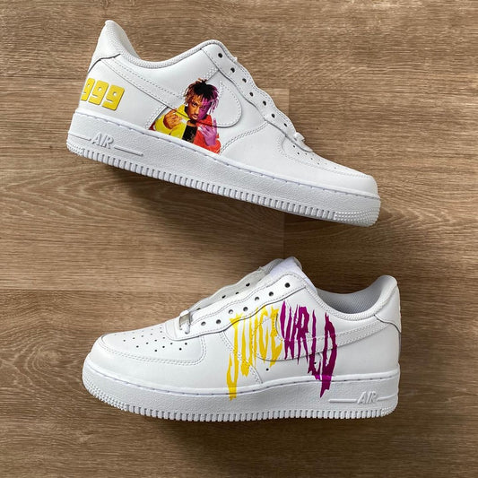 JUICE WRLD NIKE AIR FORCE 1 - NOVEL Aaron Schröer-High Quality Custom Sneaker