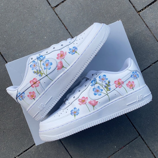 ALL OVER FLOWER NIKE AIR FORCE 1 - NOVEL Aaron Schröer-High Quality Custom Sneaker