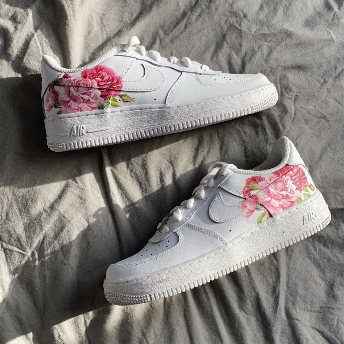 ROSE DESIGN NIKE AIR FORCE 1 - NOVEL Aaron Schröer-High Quality Custom Sneaker