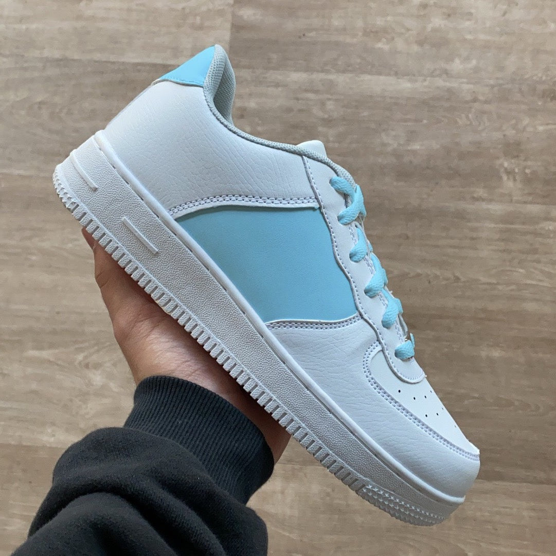BLUE PASTEL SHOES - NOVEL Aaron Schröer-High Quality Custom Sneaker
