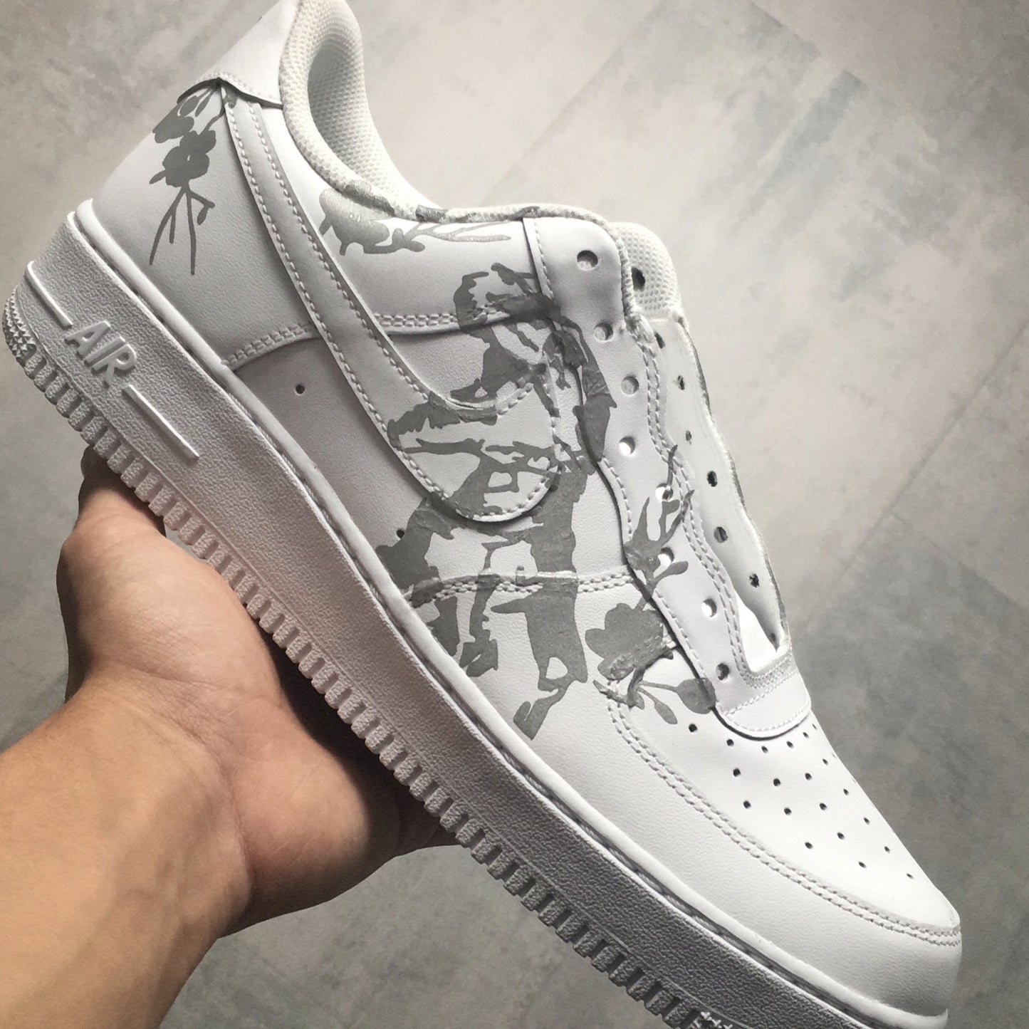 REFLECTIVE DINOSAUR AIR FORCE 1 - NOVEL Aaron Schröer-High Quality Custom Sneaker