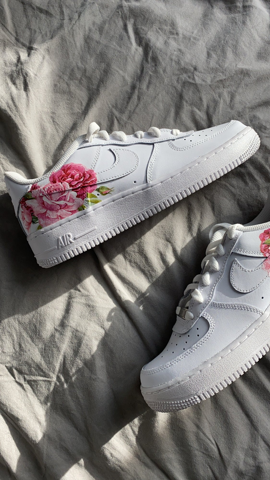 ROSE DESIGN NIKE AIR FORCE 1 - NOVEL Aaron Schröer-High Quality Custom Sneaker