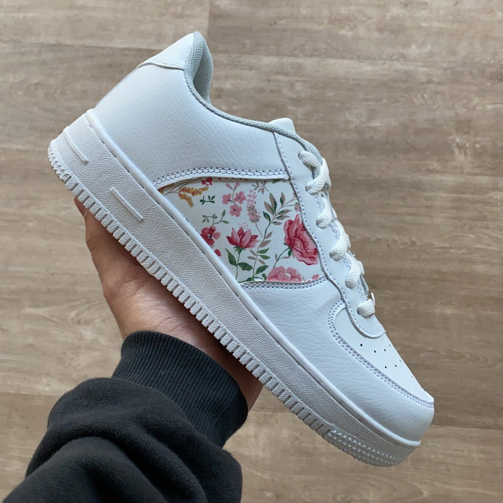 Flower Pattern Shoes (unbranded) - NOVEL Aaron Schröer-High Quality Custom Sneaker