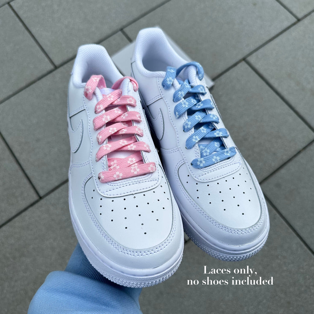 FLOWER SHOELACES (100cm) - NOVEL Aaron Schröer-High Quality Custom Sneaker