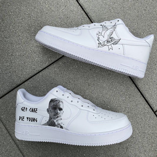 LIL PEEP NIKE AIR FORCE 1 (Custom Design) - NOVEL Aaron Schröer-High Quality Custom Sneaker