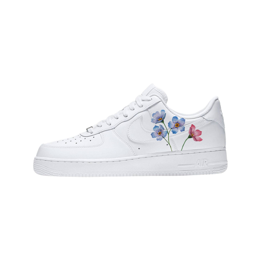 SMALL FLOWERS NIKE AIR FORCE 1 - NOVEL Aaron Schröer-High Quality Custom Sneaker