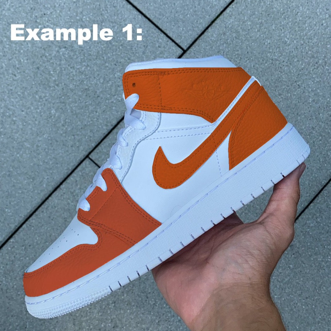 CREATE YOUR OWN (NIKE Air Jordan 1 Mid) - NOVEL Aaron Schröer-High Quality Custom Sneaker