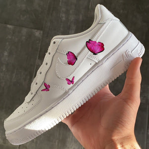 SMALL BUTTERFLIES Nike Air Force 1 - NOVEL Aaron Schröer-High Quality Custom Sneaker