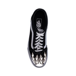 REFLECTIVE FLAME VANS OLD SKOOL - NOVEL Aaron Schröer-High Quality Custom Sneaker