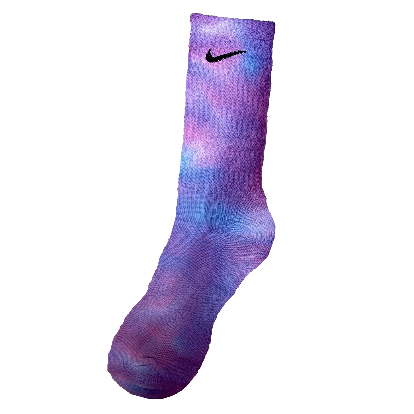 UNIQUE PURPLE TIE DYE NIKE SOCKS - NOVEL Aaron Schröer-High Quality Custom Sneaker