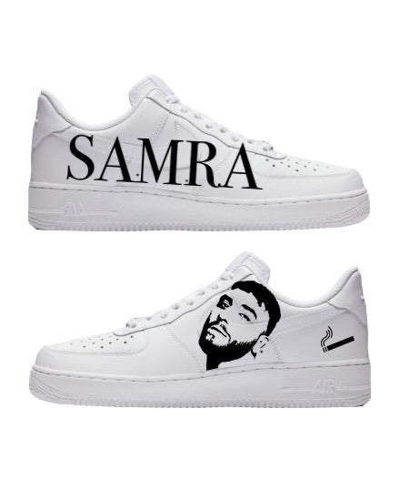 SAMRA NIKE AIR FORCE 1 - NOVEL Aaron Schröer-High Quality Custom Sneaker