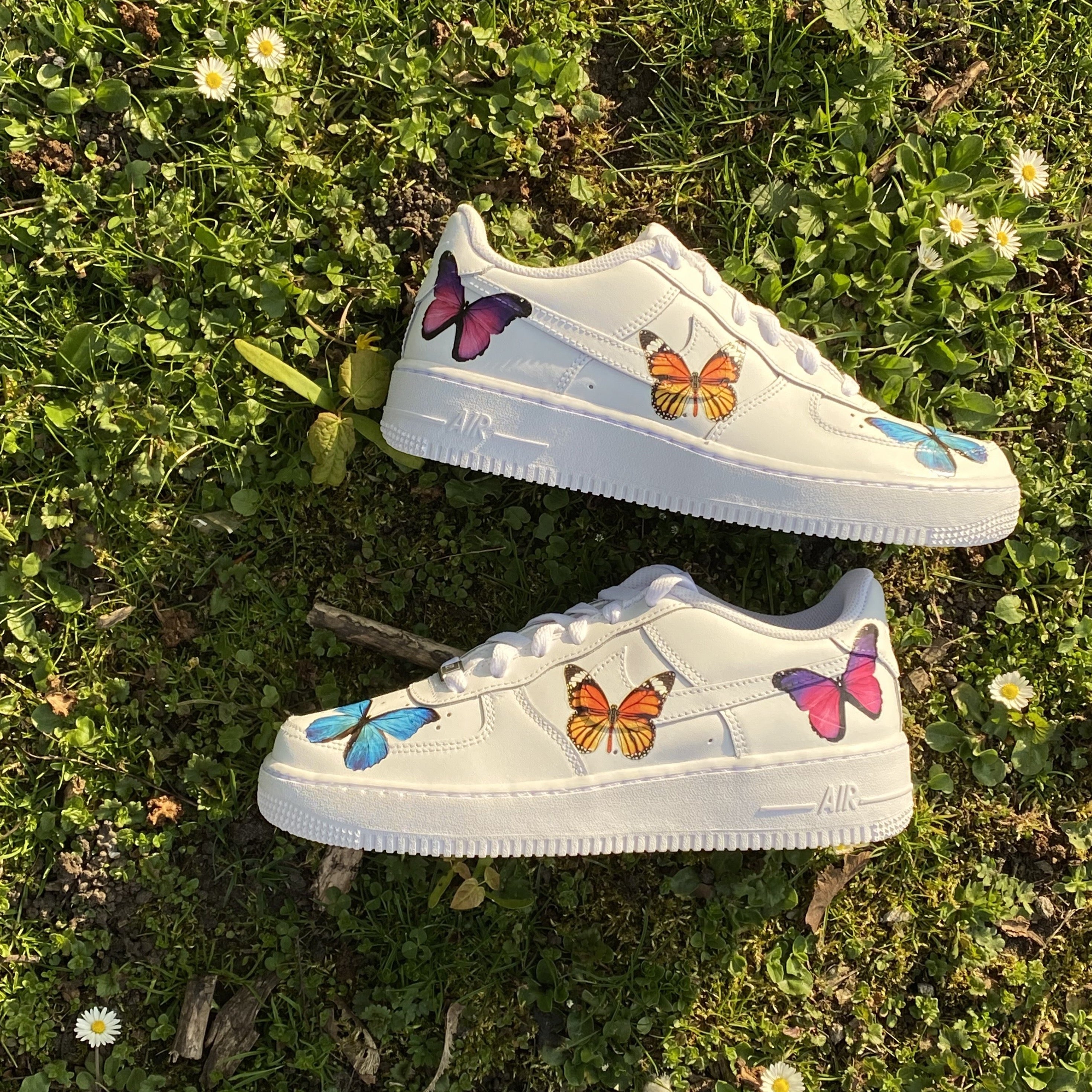 womens air force 1 butterfly