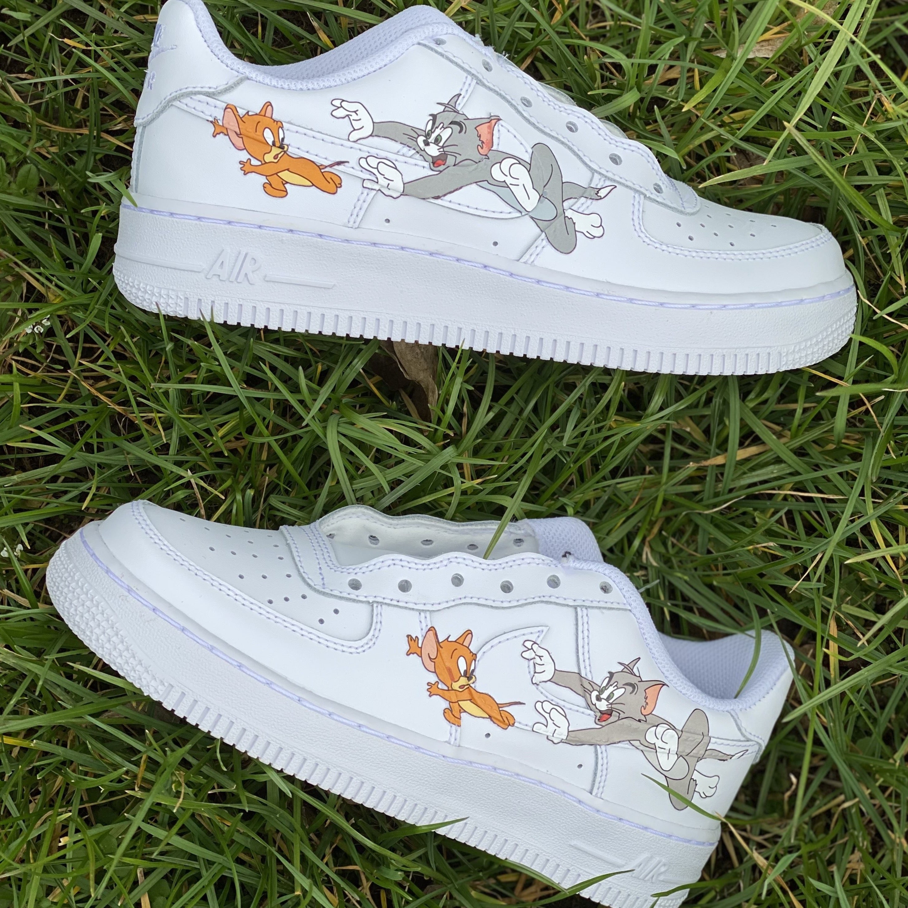 MOUSE AND CAT NIKE AIR FORCE 1 - NOVEL Aaron Schröer-High Quality Custom Sneaker